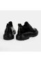 Men's Black Lace-Up Patent Leather Casual Shoes - 8
