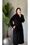 Women's Angora Fur Soft Long Coat - 5