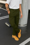 Men's Trend Casual Loose Fit Khaki Tactical Cargo Pants - 3