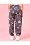 Girls Charcoal Graffiti Active Track Pants - 3