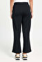 Women Black Wide Leg Active Pants - 3