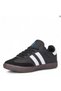 Unisex White Black Thermo Sole Solely Striped Lace-Up Sports Shoes