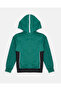 Boys Green And Black Printed Hooded Jogger Set (2 Piece) - 3