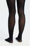Women Black And Beige Basic Tights Set (Pack Of 2) - 5
