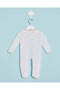 Baby White And Pink Printed Sleepsuit Set (Pack of 2) - 5