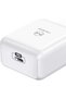 Wall Charger, Quick Charge, Type-C, White - 2