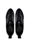 Women's Genuine Leather Black Casual Shoes - 5