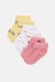 Infant Girls Assorted Jacquard Socks Set (3 Pairs)