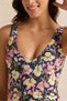 Women Multicolour Floral Swim Dress - 4