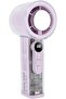 Portable Handheld Fan - Rechargeable with Digital Display & Adjustable Speed (AF- PINK)