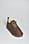 V602045402 Brown Suede Thick Soled Casual Women's Shoes - 4