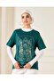 Women Green Printed Blouse