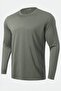 Men's 100% Cotton Stretch Fabric Stretch Sports Running Casual Training Long Sleeve Combed Cotton T-Shirt
