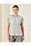 Women Grey Embellished Top