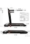 2-in-1 Foldable Treadmill EM-1287-H | 4HP Walking Pad, FitShow App with 12 Preset Programs - 5