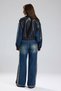 Women's Faux Leather Paneled Chain Detailed Design Trousers - 6