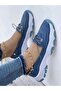 Women’s Casual Lace‑Up Sneakers Lightweight, Breathable, Cushioned, TPR Outsole - 2