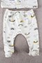 Baby Boy Navy Blue Rainbow Combed Cotton Hospital Release 5-Piece Set - Bodysuit, Organic Cotton, Soft - 6