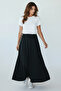 Women's Thick Winter Fish Skirt with Elastic Waist - 5