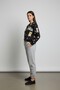 Women's Fun Printed 100% Cotton 3 Thread Non-Brushed Sweatshirt - Crew Neck Basic Top - 4