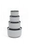 8-Piece Multi Storage Food Container and Breakfast Serving Tray - 3