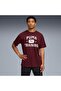 526568 m Graphics Train Logo Rlxd Tee T-Shirt Men's T-Shirt Bordo - 3