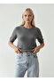 Women's Short Sleeve Crew Neck Knitwear Sweater