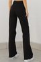 Bt19531556 Women Jeans Black Loose High Waist Stretch Fabric Denim Pants - 4