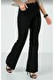 Bt13029941 90's Women's Black High Waist Flared Jeans - 3