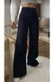 Bt13520828 Casual Non-Fading Black Super High Waist Comfort Stretch Fabric Jeans Pants