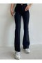 Bt13751440 90's Non-Fading Black High Waist Flared Comfort L Stretch Fabric Jeans Trousers - 4