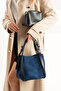 Linndy Model Suede Women's Hand and Shoulder Bag - 2