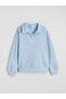 Lcw Kids Polo Neck Girls' Thick Sweatshirt