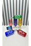 6 Pcs Bohemia Crystal Footed Colorful Cutwork Handcrafted Coffee Side Water Glass 180 ml - 4