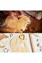 12 Pieces Stainless Steel Cookie Mold Heart, Star, Flower, Round Cake, Biscuit Cookie Mold - 8