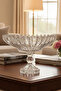 Glass Pedestal Fruit Pot - 4