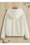 Women's Plush Zippered Hooded Fleece Sweatshirt – Soft Textured Comfortable Oversized Models - 5