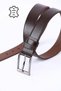 100% Genuine Leather Men's Denim-Cloth Belt Tosado 3.5cm Buffalo Leather - 3
