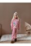 Girls' 3-Thread 100% Cotton Jersey Colorful Tracksuit Set - 2
