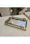 Classic Tray with Rectangular Mirror Antique Yellow 38*26