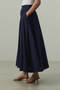 Ribbed Skirt Navy Blue - 7