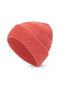 Knitted Beret, Orange - 2