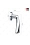 Doorfit Premium Stainless Steel T-bar Lever Latch Rose Door Handle (Style 2) - 2