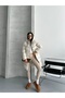 Women's Gel Padding Hooded Zipper Long Puffer Coat 25112 - 6