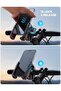 Universal Bike & Motorcycle Phone Holder Mount – One-Hand Auto Lock, Anti-Shake 4-Claw Grip, 360° - 4
