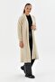 Long Knitwear Cardigan Tas - 2