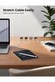 5-Pack Cable Spring Holder Clips Cord Organizer for Desk - 3