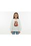 Atabay 173-11-25 Girl's Christmas Themed Sweatshirt – Cotton Comfortable Fit, Winter Casual (4–12 Years)
