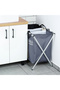 Three-compartment foldable laundry basket 105 l - 8