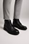 Large Size Genuine Leather Men's Boots with Fur Inside Shoes 081